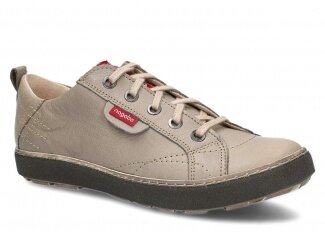 Polobotky NAGABA 243 popelavá t rustic kožené