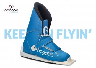 SKI JUMPING BOOTS- COMMERCIAL VERSION - BLUE