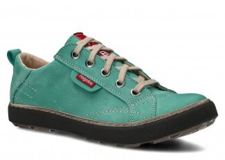 Polobotky NAGABA 243 mátová campari kožené