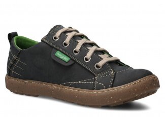 Polobotky NAGABA 243 grafitová nubuk vegan