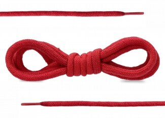 TKANIČKY 70CM ČERVENÁ BAVLNĚNÉ KULATÉ