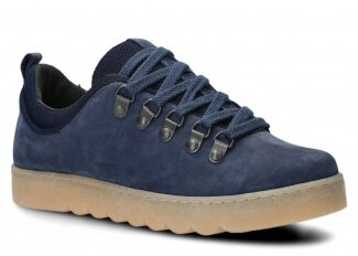 BOTY PRO MLÁDEŽ MODEL 1041 TMAVĚ MODRÁ SAMUEL - VELIKOST 36