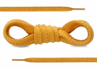 TKANIČKY 70CM ŽLUTÁ BAVLNĚNÉ PLOCHÉ