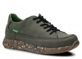 Polobotky NAGABA 125 khaki nubuk vegan 