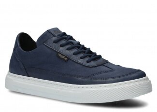 Pánské polobotky NAGABA 464 tmavě modrá samuel kožené