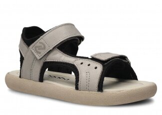 Dámské sandály NAGABA 025 jasně popelavá rustic kožené