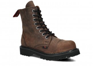 Glády NAGABA 8H olivová crazy kožené