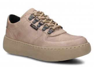 Polobotky NAGABA 314 béžová mrak kožené