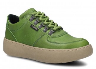 Polobotky NAGABA 314 pistácie mrak kožené