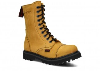 Glády SHARK NAGABA 10H žlutá crazy kožené