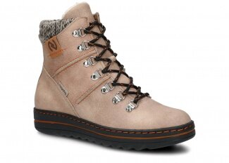 Dámské kotníkové boty NAGABA 329 béžová mrak kožené