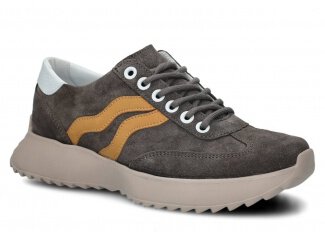 BOTY PRO MLÁDEŽ MODEL 127 GRAFITOVÁ VELUR - VELIKOST 37