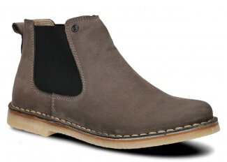 Dámské kotníkové boty NAGABA 085 olivová samuel kožené