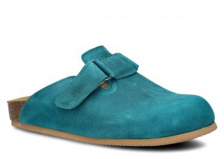 KLAPKY DÁMSKÉ MODEL 018 TYRKYSOVÁ CRAZY - VELIKOST 36