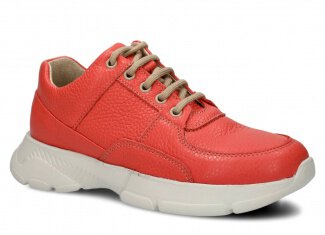 BOTY PRO MLÁDEŽ MODEL 128 MANDARINKA RUSTIC - VELIKOST 37