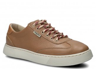Polobotky NAGABA 612 karamel rustic koža