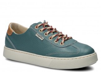 Polobotky NAGABA 612 šalvějová rustic kožené