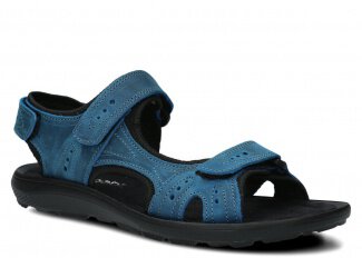 Pánské sandály NAGABA 265 kobalt crazy kožené