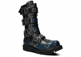 Glády NAGABA 518 tmavě modrá-černá kabir kožené