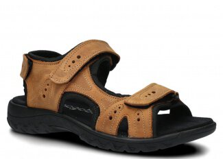 Dámské sandály NAGABA 264 hnědá crazy kožené