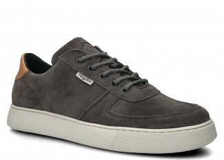 Pánské polobotky NAGABA 439 grafitová velur kožené