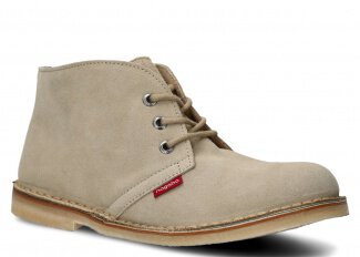 STŘEVÍCE PRO MLÁDEŽ MODEL 082 BÉŽOVÁ VELUR - VELIKOST 41