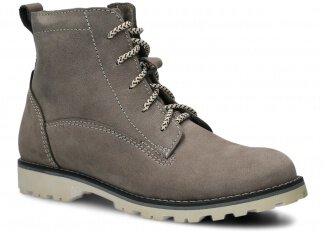 STŘEVÍCE PRO MLÁDEŽ MODEL 349 ŠEDÁ SAMUEL + SÍŤKA - VELIKOST 36