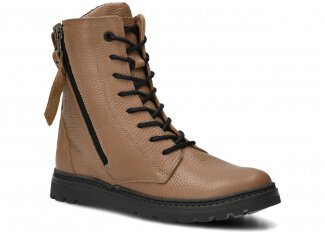 STŘEVÍCE DÁMSKÉ MODEL 099 BÉŽOVÁ  MRAK + FLEECE - VELIKOST 38