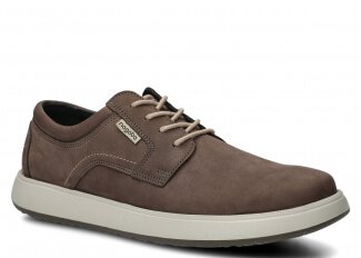 Pánské polobotky NAGABA 4401 olivová samuel kožené