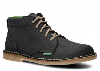 Pánské kotníkové boty NAGABA 076 grafitová nubuk vegan