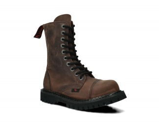 Glády NAGABA 10H olivová crazy kožené