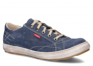 Pánské polobotky NAGABA 410 tmavě modrá samuel kožené