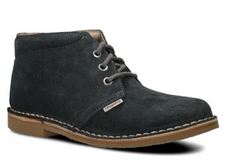 Pánské kotníkové boty NAGABA 075 grafitová velur kožené