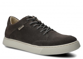 Pánské polobotky NAGABA 466 grafitová velur kožené