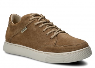 Dámské polobotky NAGABA 613 béžová velur kožené