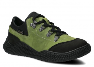 Dámské polobotky NAGABA 623 pistácie crazy kožené