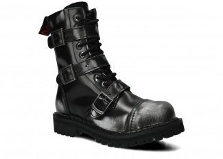 Glády NAGABA 523 bílá-černá kabir kožené