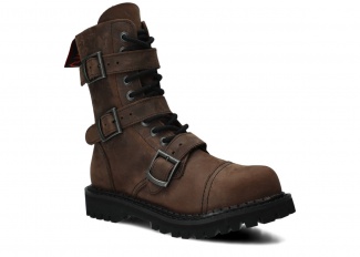 Glády NAGABA 523 olivová crazy kožené