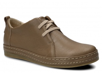 Dámské polobotky NAGABA 382 béžová rustic kožené