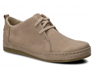 Dámské polobotky NAGABA 382 béžová samuel kožené