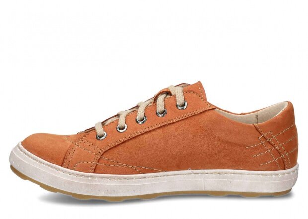 Pánské polobotky NAGABA 410 rudá samuel kožené