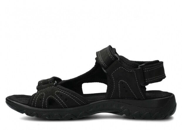 Dámské sandály NAGABA 264 černá crazy kožené