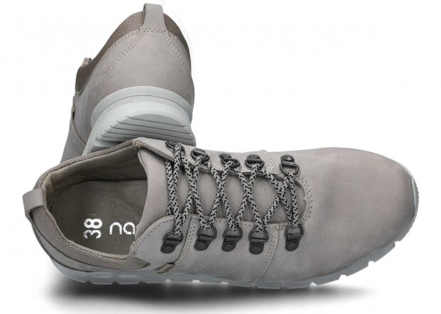 Nízké trekové boty NAGABA 070 šedá campari kožené