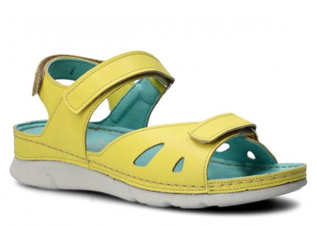 Dámské sandály NAGABA 102 žlutá vegan