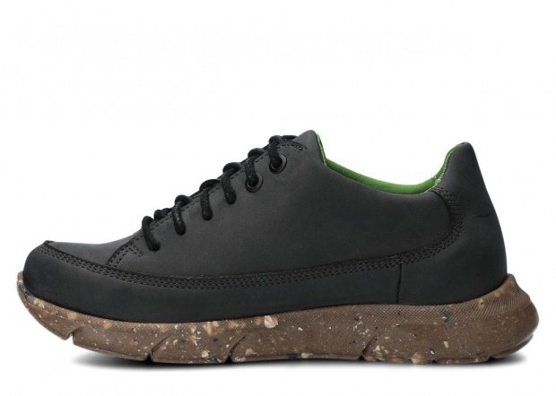 Polobotky NAGABA 125 grafitová nubuk vegan