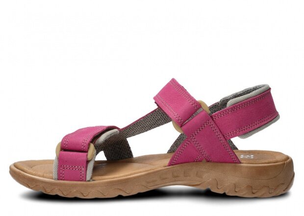 Dámské sandály NAGABA 168 růžová rustic kožené