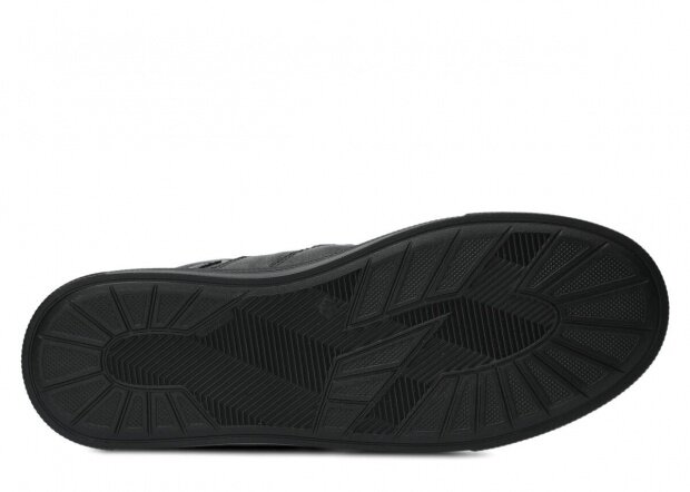Pánské kotníkové trekové boty NAGABA 430 černá rustic kožené