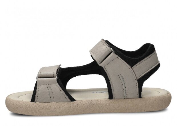 Dámské sandály NAGABA 025 jasně popelavá rustic kožené