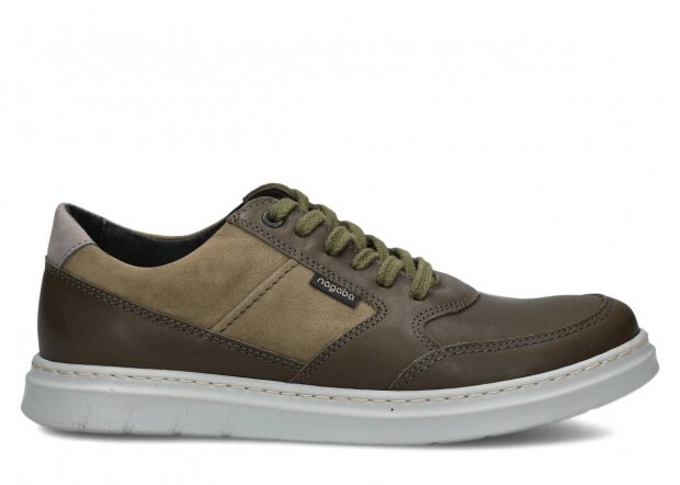 PÁNSKÁ OBUV MODEL 438 KHAKI SAMUEL - VELIKOST 42