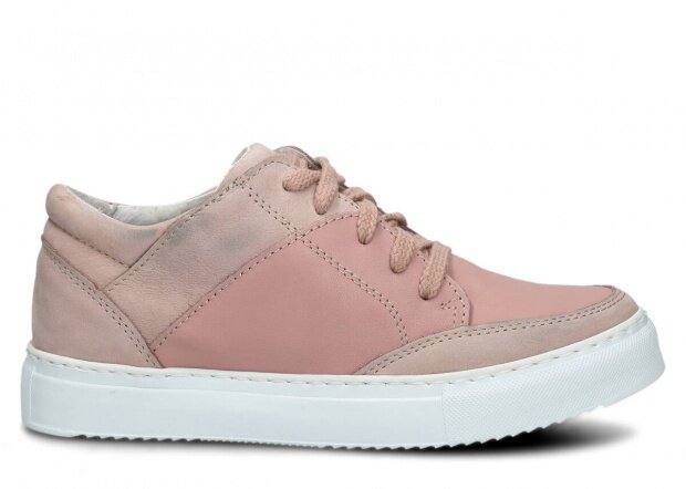 POLOBOTKY NAGABA 012 KORÁLOVÁ SOVAGE KOŽENÉ - 36